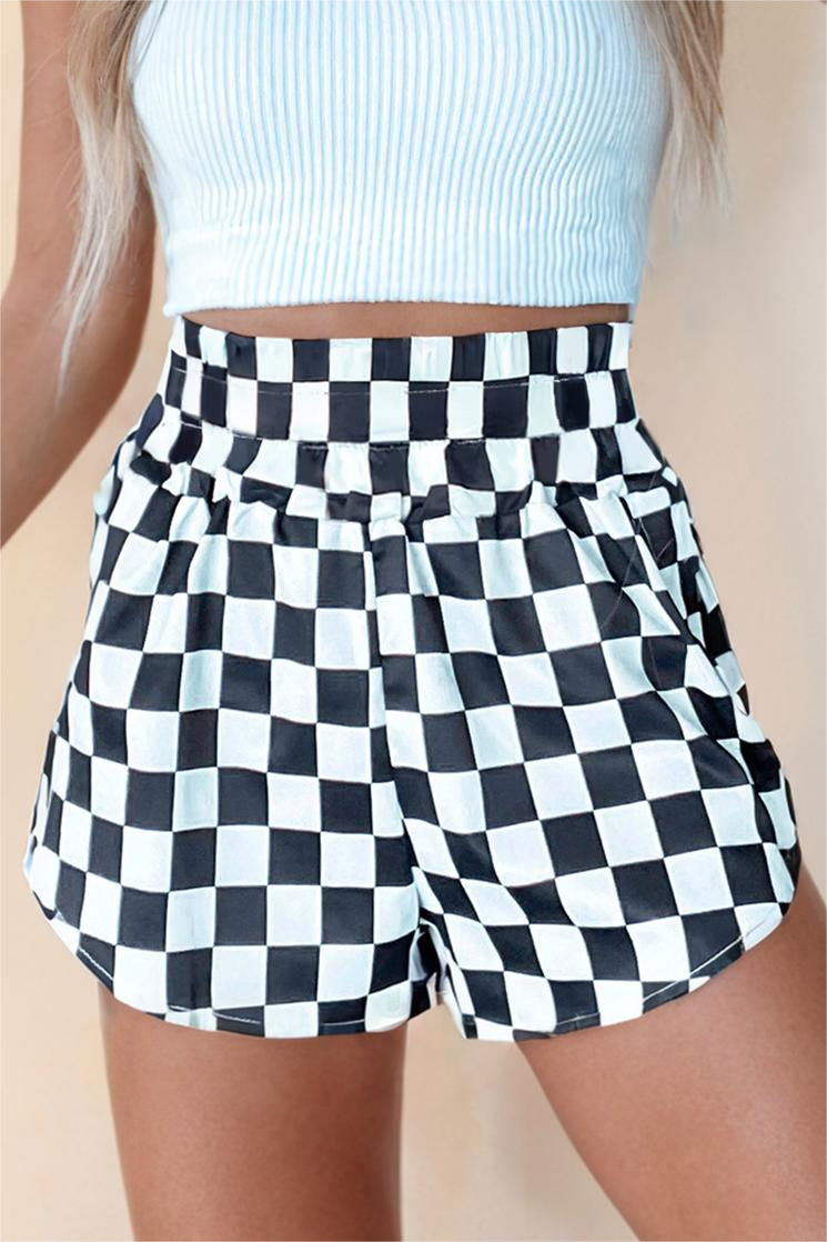 Checkered Shorts