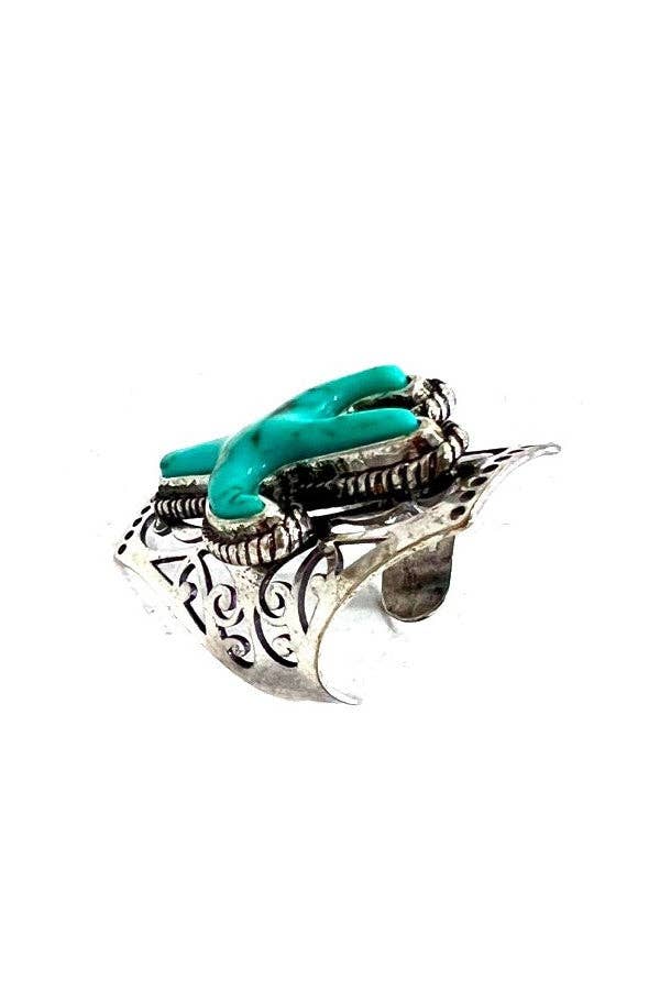 Cactus Cuff Ring