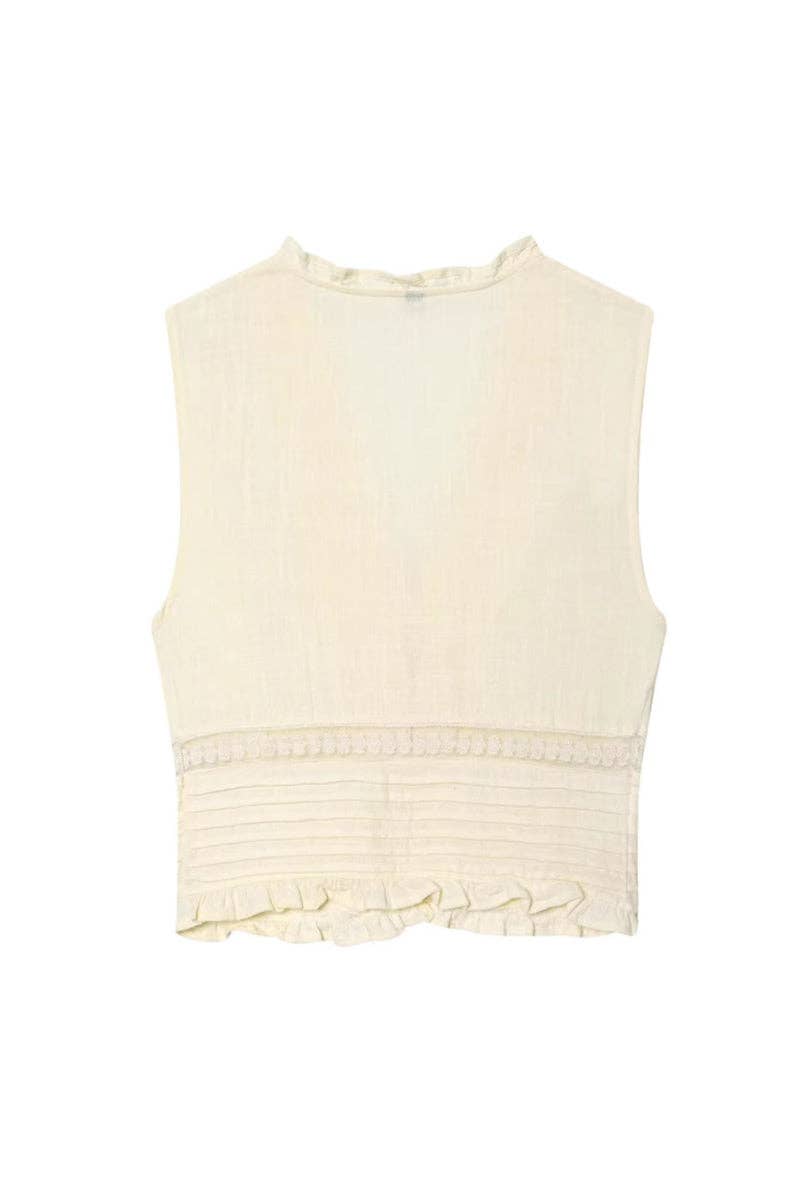 Leanne Ruffle Blouse