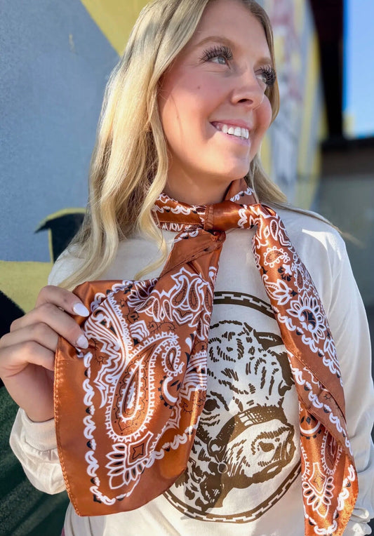 Cowboy Copper Wild Rag