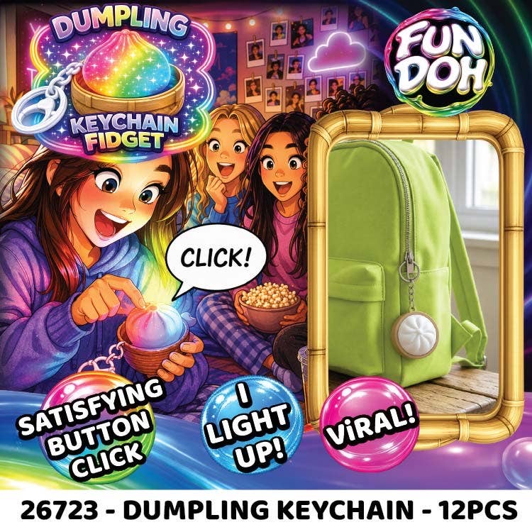 Dumpling Keychain