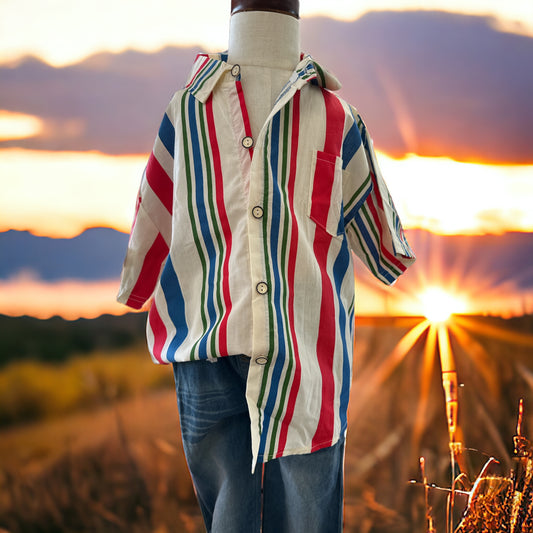 Boys Paw Paw Button up