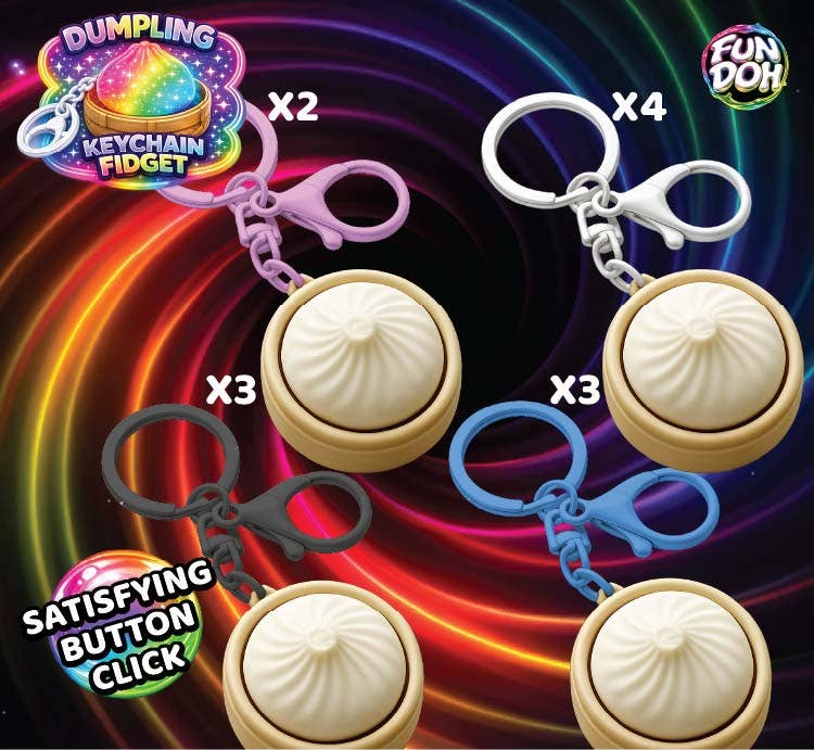 Dumpling Keychain