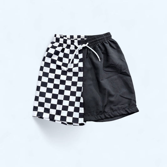 Kids Checkered Shorts