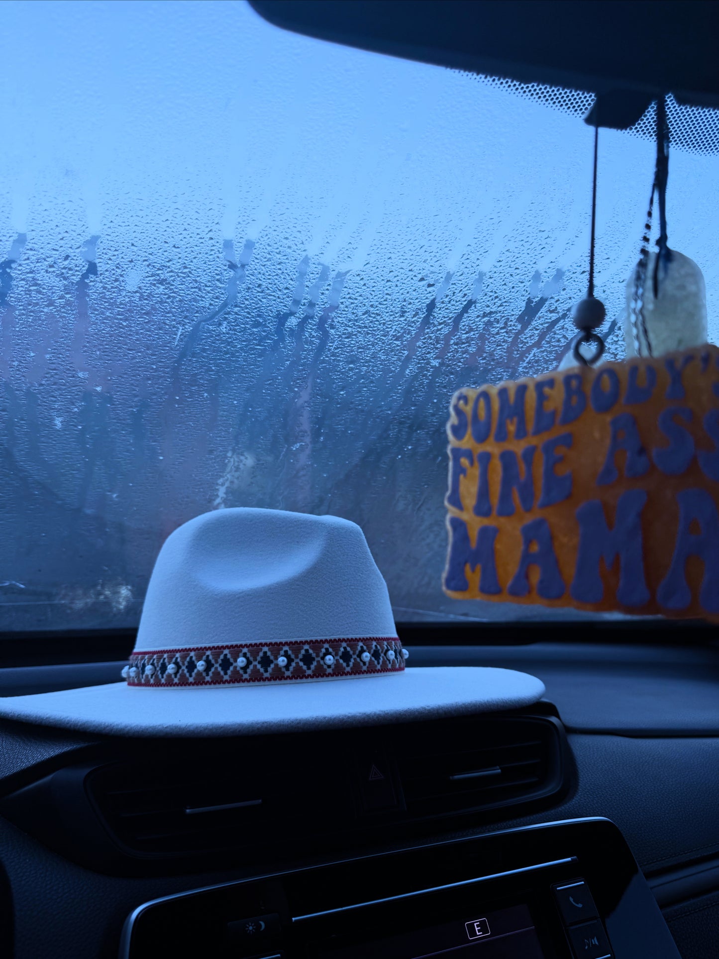 Pearl Band Fedora Hat