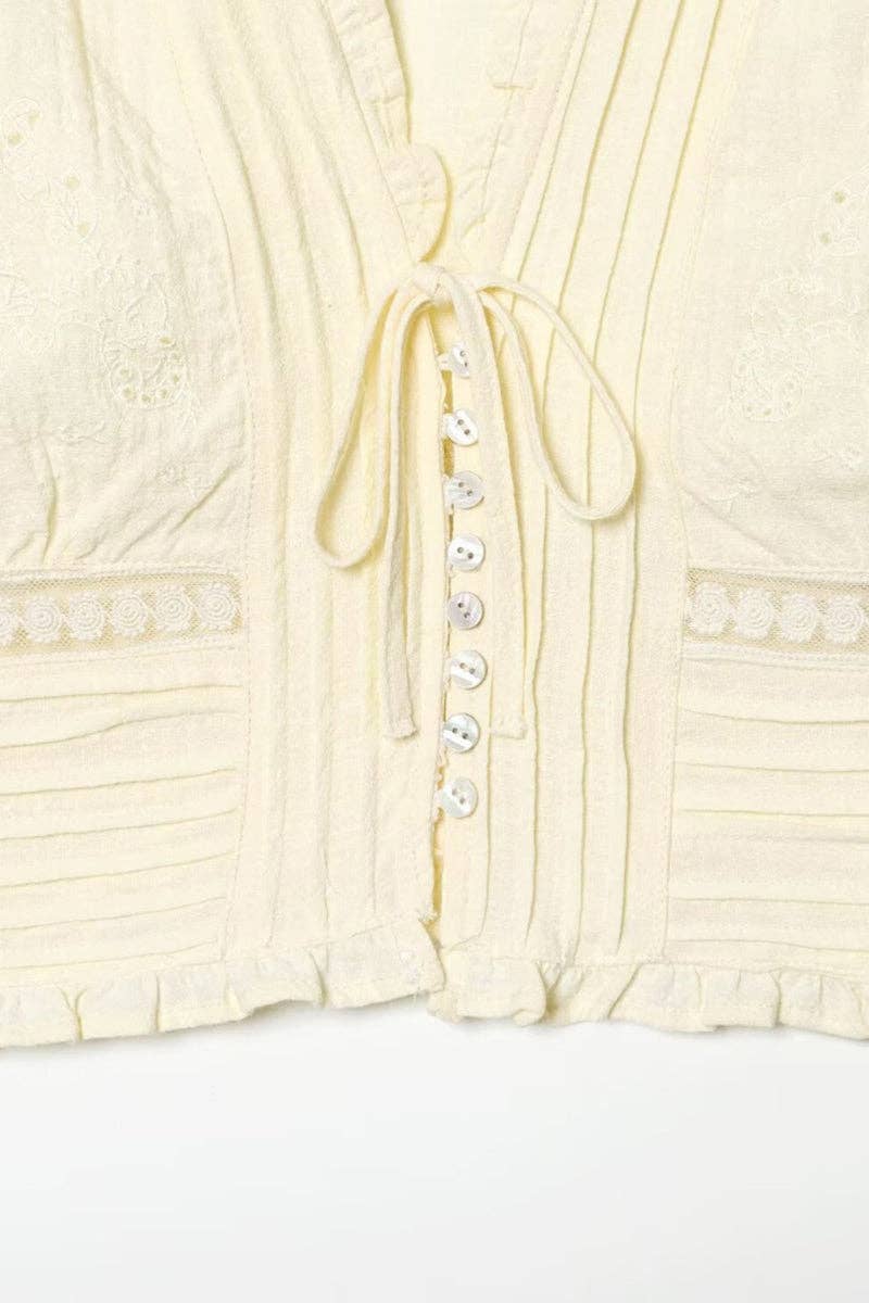 Leanne Ruffle Blouse