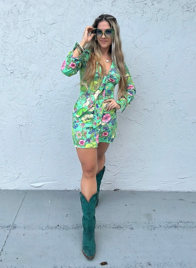 Retro Mini Dress