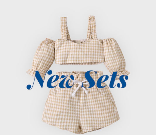 Sadie Checkered Set