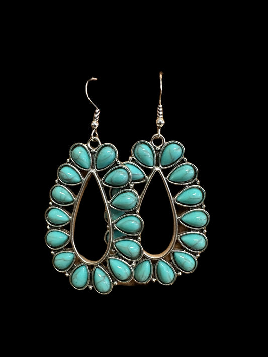 Pearl Concho Earrings