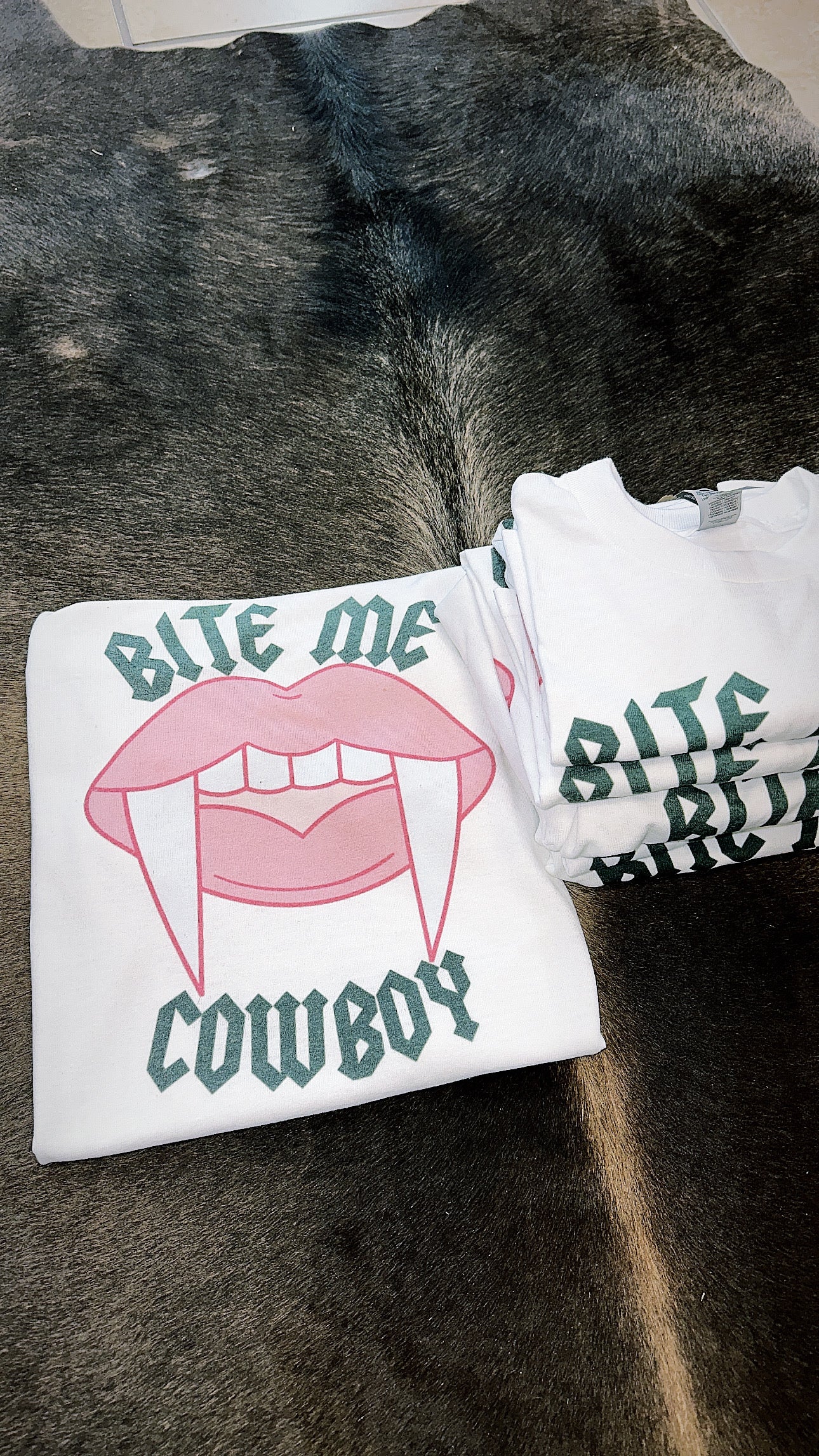 Bite Me Cowboy Tee