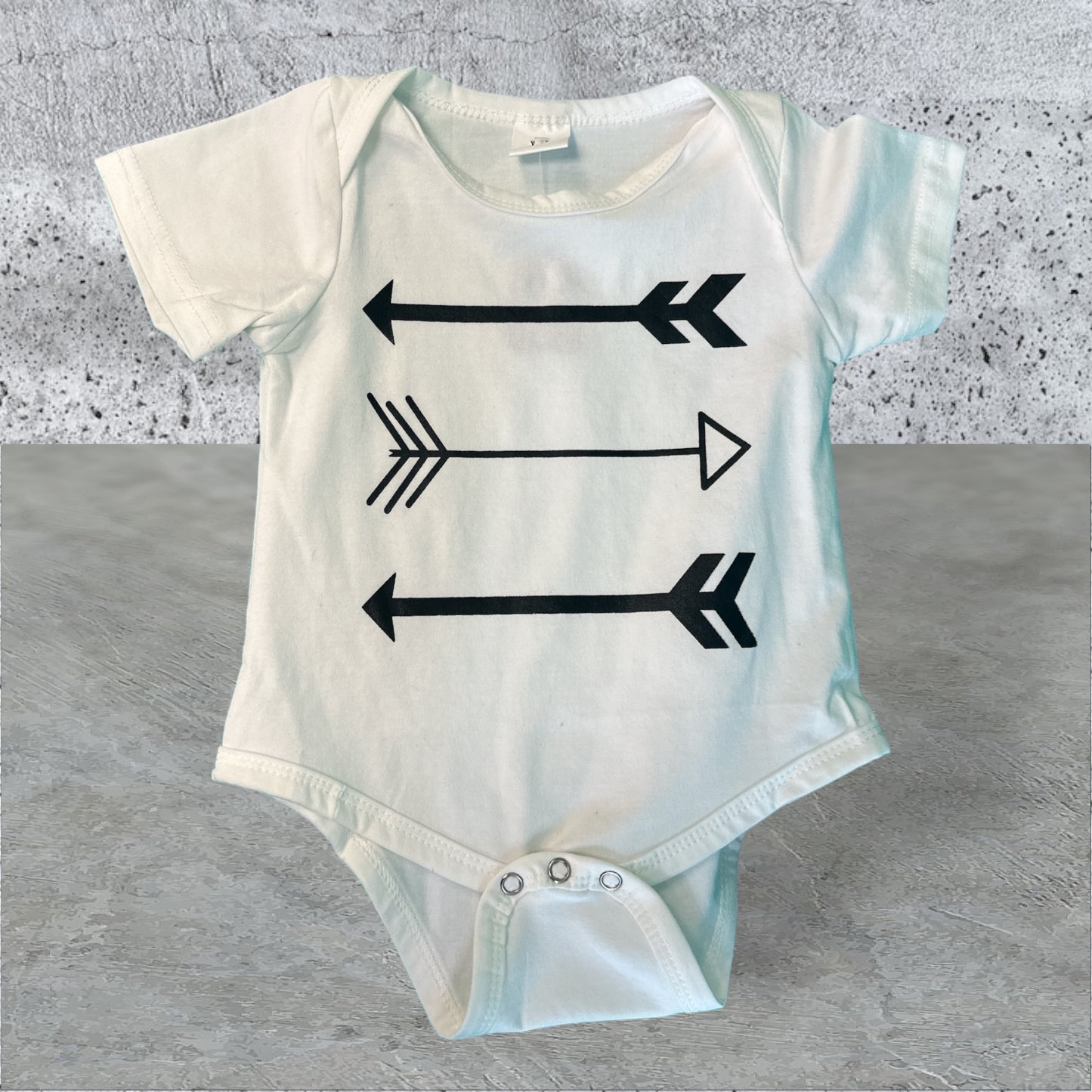 Arrow onesie