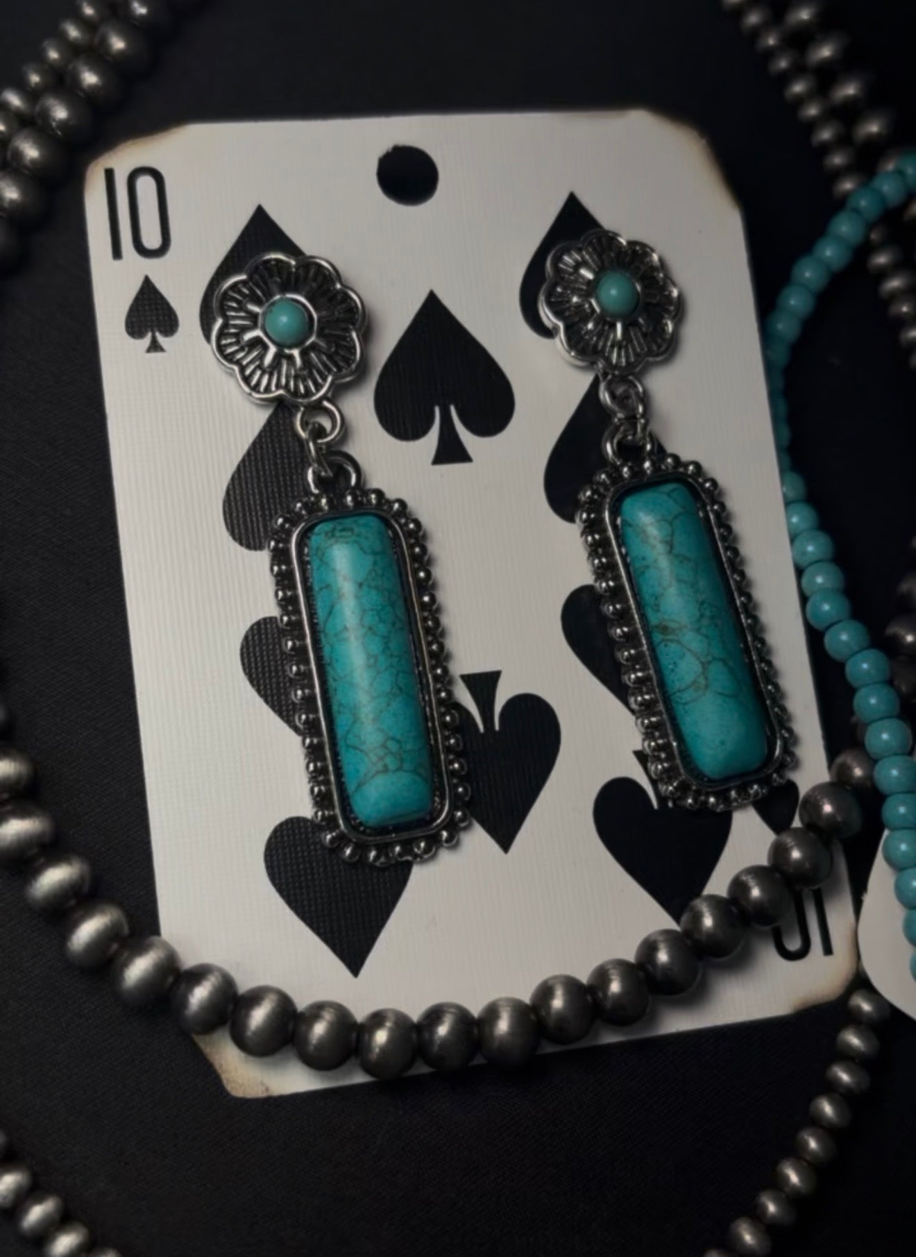 Dahlia Concho Earrings