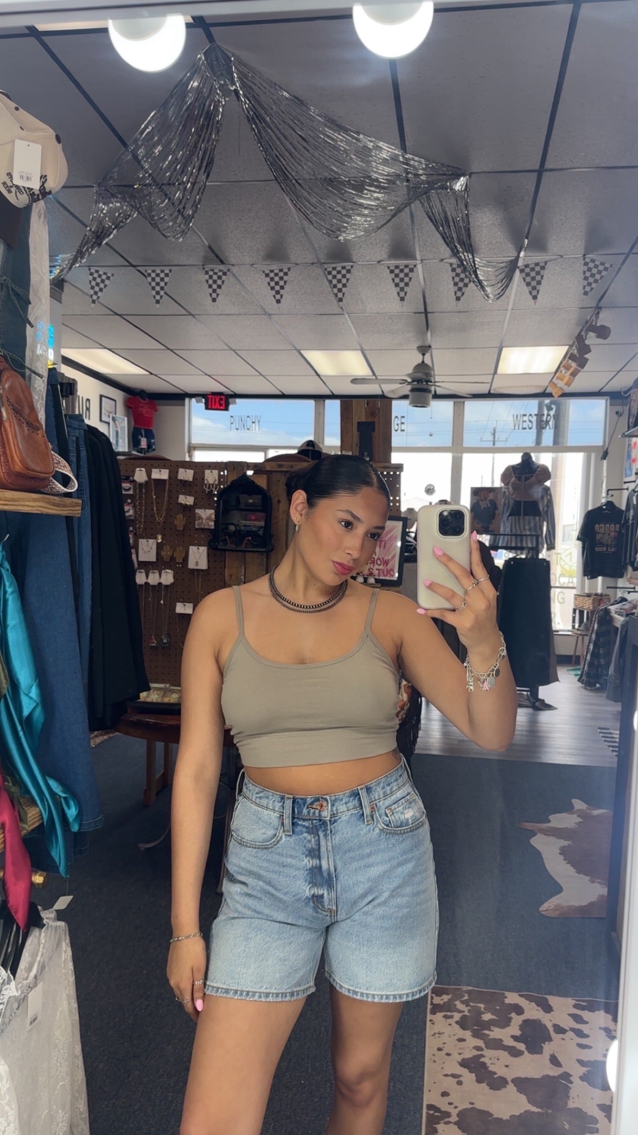 Twisted Back Cami Top
