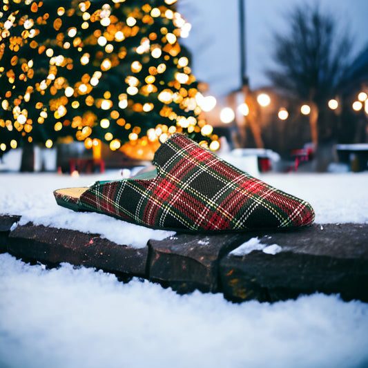 Red Plaid Shoes