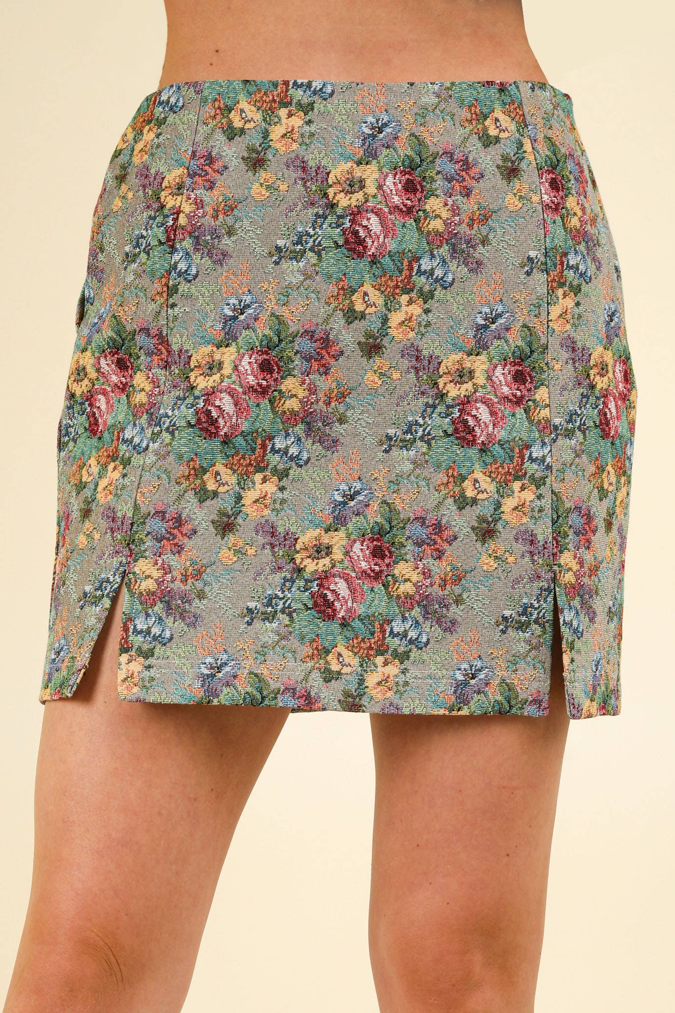 Floral Jacquard Mini