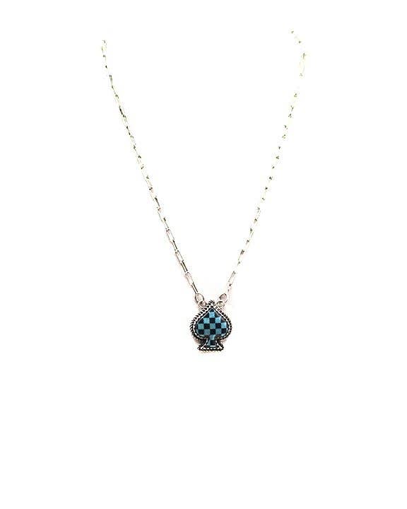 Spade Necklace